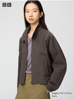 Uniqlo Cotton Short Blouson in Large